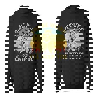 You're Weird I'll Keep You Raccoon Opossum Couple Sweatshirt - Monsterry