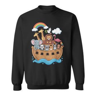 Zoo Animal Noah's Ark Religion Zoo Keeper Wildlife Trip Zoo Sweatshirt - Thegiftio UK
