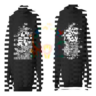 Zoo Crew Jungle Animal Lover Safari Wildlife Zoo Keeper Sweatshirt | Seseable CA