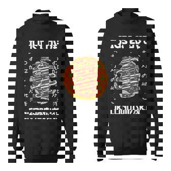 お好み焼き料理 大好き お好み焼き 和風 スウェットシャツ - Kawaiitshirt