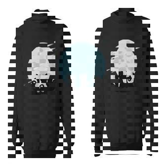 かわいい猫モチーフ 猫好き ペット カラフル ハウスキャット スウェットシャツ - Kawaiitshirt