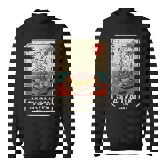 たこ焼きボール 道頓堀 日本 レトロ 和 漢字 お土産 スウェットシャツ - Kawaiitshirt