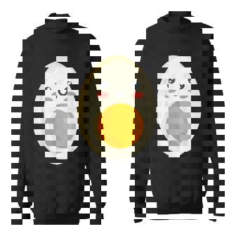 ゆで卵 朝食用卵 スウェットシャツ - Kawaiitshirt