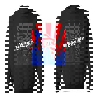 アメリカーナ、都市、旗、Bjj、柔術、Mma、ファイティング、ボックス。 スウェットシャツ - Kawaiitshirt