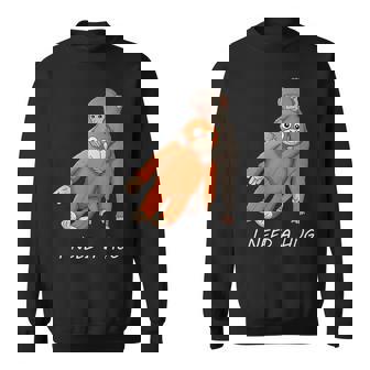 アローンベイビーモンキーパンチ 抱きしめたい可愛いデザイン スウェットシャツ - Kawaiitshirt