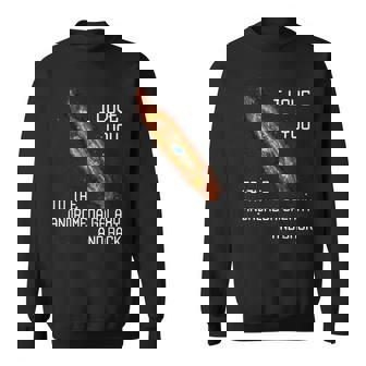 アンドロメダ銀河とバックsf宇宙へ愛してる スウェットシャツ - Kawaiitshirt