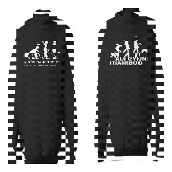 イタリアン・グレイハウンド・エボリューション スウェットシャツ - Kawaiitshirt