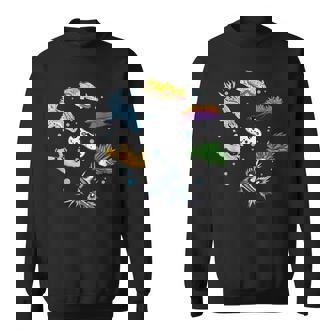 ウミウシ ウミウシ オーシャン スキューバ ダイバー シュノーケリング 水族館 スウェットシャツ - Kawaiitshirt