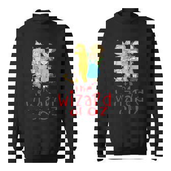 オズの魔法使い ヴィンテージ ファンタジー ドロシー ブリキの男 かかしライオン スウェットシャツ - Kawaiitshirt
