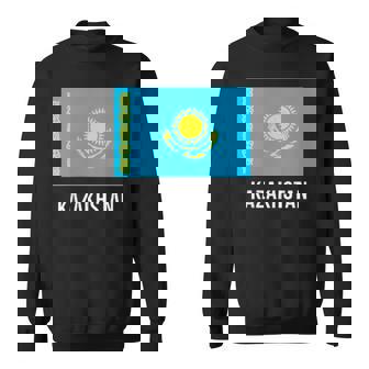 カザフスタン フラッグシャツ スウェットシャツ - Kawaiitshirt