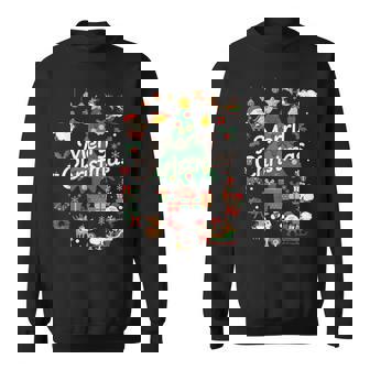 クリスマス サンタ クリスマスツリー レディース キッズ メンズ ダンス かわいい トップス プリント コスチューム スウェットシャツ - Kawaiitshirt