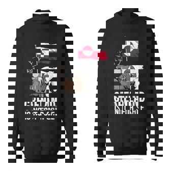 グリーンランド 非売品 グリーンランド 国旗 動物 グリーンランダー スウェットシャツ - Kawaiitshirt