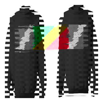 コンゴ民主共和国 旗 Democratic Republic Congo Flag Pride Proud スウェットシャツ - Kawaiitshirt