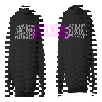 サンタモニカ カリフォルニア Ca ヴィンテージ アスレチック スポーツ ピンク デジ スウェットシャツ - Kawaiitshirt