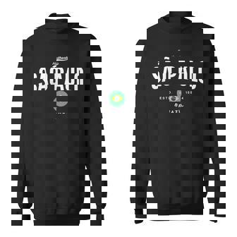 サンパウロ ブラジル ヴィンテージ サンパウロ ブラジル パウリスタ 長袖tシャツ スウェットシャツ - Kawaiitshirt