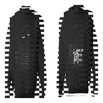 シャツは着たくない-ヴィンテージ・フィロソフィー・バートルビー スウェットシャツ - Kawaiitshirt