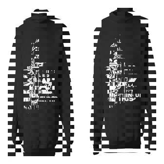 ジャズ・サックス レッツ・ジャズ・シング・アップlet's Jazz Thing Up 長袖tシャツ スウェットシャツ - Kawaiitshirt