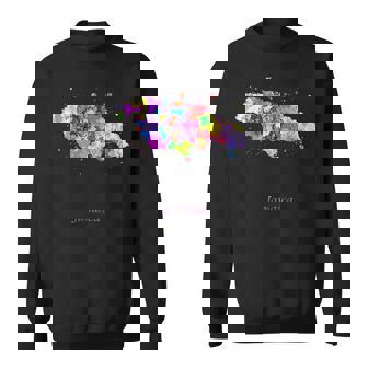 ジャマイカの地図 スウェットシャツ - Kawaiitshirt