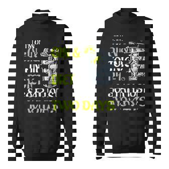 ジントニック ダイエット お酒 カクテル 面白い ドリンク スウェットシャツ - Kawaiitshirt