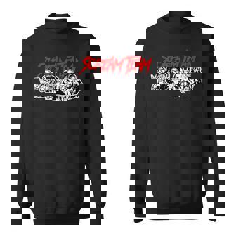 スクリームチーム ホラー映画 スウェットシャツ - Kawaiitshirt