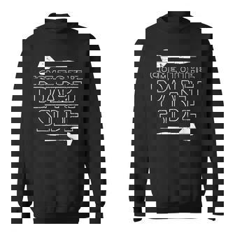 メンズ ダーツボード ダーツボード 面白いことわざダーツスポーツ スウェットシャツ - Kawaiitshirt