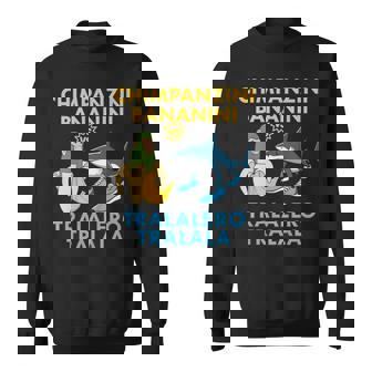 チンパンジーニ バナニーニs トララレロ トラララ 面白い 幼児向け スウェットシャツ - Kawaiitshirt