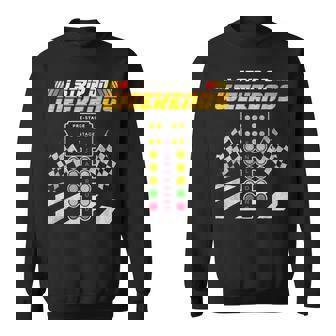 ドラッグレースレーサー 週末はストリップ三昧 スウェットシャツ - Kawaiitshirt