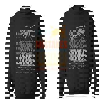 ドラムを弾いても間違えないかっこいいドラムセットラバー スウェットシャツ - Kawaiitshirt