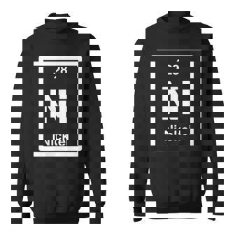 ニッケル-ニッケル-元素周期表-サイエンスギフト スウェットシャツ - Kawaiitshirt