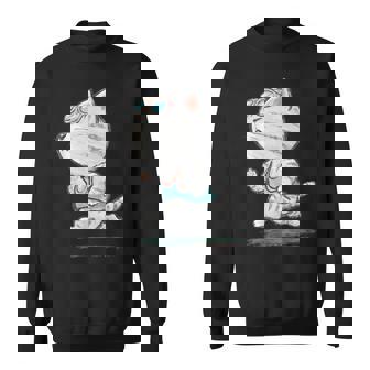 ネコ ねこ ランニング 子猫 ペット おもしろ 動物 ランナー イラスト スウェットシャツ - Kawaiitshirt