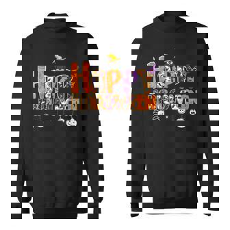 ハッピーハロウィンコスチューム かわいいパンプキン魔女 怖い秋 キッズ スウェットシャツ - Kawaiitshirt