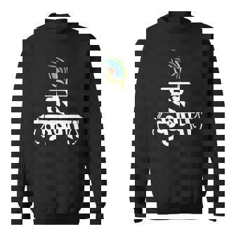 ハレ クリシュナ マントラ インディアン フルート 孔雀 羽 トゥルシ マーラ スウェットシャツ - Kawaiitshirt