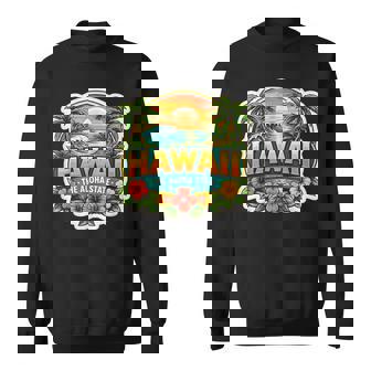 ハワイ アロハ州立大学 お土産 訪問者 記念品 ハワイアン スウェットシャツ - Kawaiitshirt