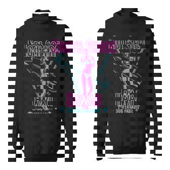 ハワイ サーファー ガール ノースショア 長袖tシャツ スウェットシャツ - Kawaiitshirt