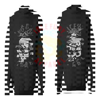 バック プリントを見る Idle Furykull &Nake ビンテージ クラシック スカル ヘビ タトゥー スウェットシャツ - Kawaiitshirt