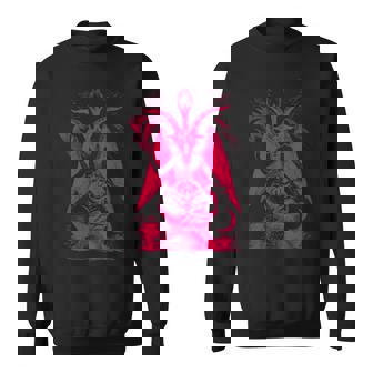 バフォメットオカルトヤギ悪魔崇拝サタンデーモン召喚 スウェットシャツ - Kawaiitshirt