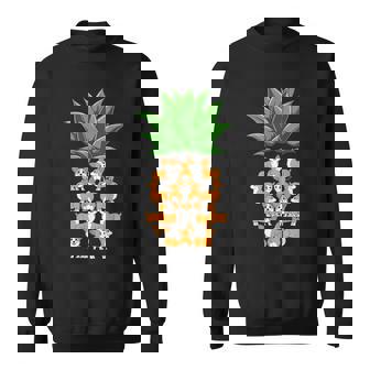 パイナップル コーギー パイナップル シェイプ コーギー愛好家 コーギースオーナーズ スウェットシャツ - Kawaiitshirt