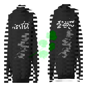 おもしろ パクチー大好き タイ語 スウェットシャツ - Kawaiitshirt