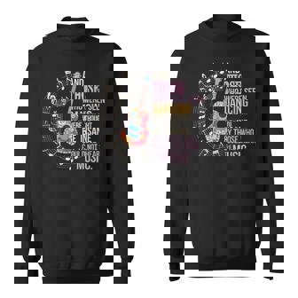 ヒッピーギターと平和の踊りを見た者たち スウェットシャツ - Kawaiitshirt