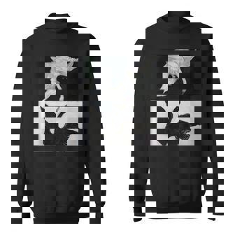 ヒルマ・アフ・クリント作「白鳥」1915年 長袖tシャツ スウェットシャツ - Kawaiitshirt