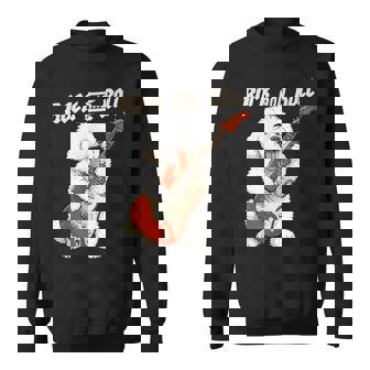 ビション・フリーゼ ギターを弾く ロックンロール 犬好き スウェットシャツ - Kawaiitshirt