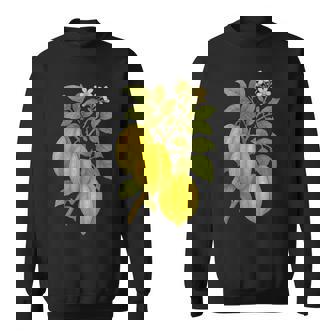 ビンテージ ボタニカル スターフルーツ 自然 アートプリント スウェットシャツ - Kawaiitshirt