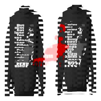 フラメンコダンススタイルパロス スウェットシャツ - Kawaiitshirt