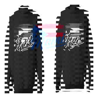 プエルトリコの母旗 プエルトリコ マミ プエルトリコ スウェットシャツ - Kawaiitshirt