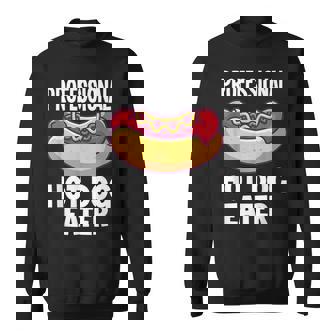 プロフェッショナルホットドッグイーターファニーホットドッグ スウェットシャツ - Kawaiitshirt