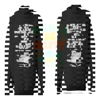 マンタ・ビ・ハッピー スウェットシャツ - Kawaiitshirt