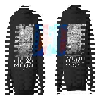 ミラノ シャツ レディース メンズ ミラノ イタリア お土産 ギフト スウェットシャツ - Kawaiitshirt