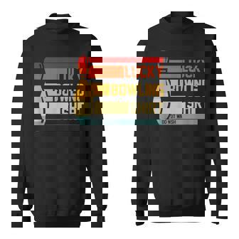 ラッキーボーリングシャツ おもしろボーリングトーナメントボウラーヴィンテージ スウェットシャツ - Kawaiitshirt