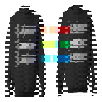 レッド グリーン ブルー Rgb カラー モデル アーティスト スウェットシャツ - Kawaiitshirt