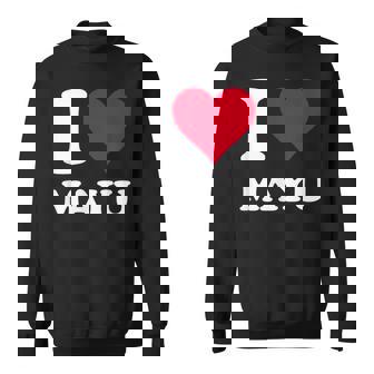 レッドハート I Love Mayu スウェットシャツ - Kawaiitshirt